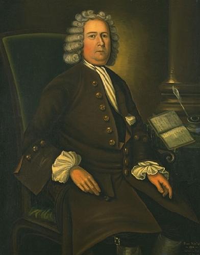 Joseph Badger Portrait of Cornelius Waldo oil painting image